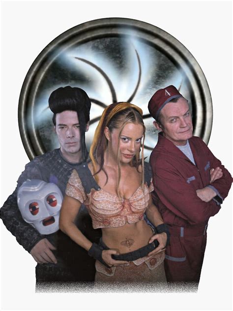 "Lexx Cast Season 3. #1" Sticker by blackdalek | Redbubble