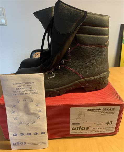 Original Atlas Stiefel Anatomic Bau 840 XP S3 Winter Sicherheitsstiefel