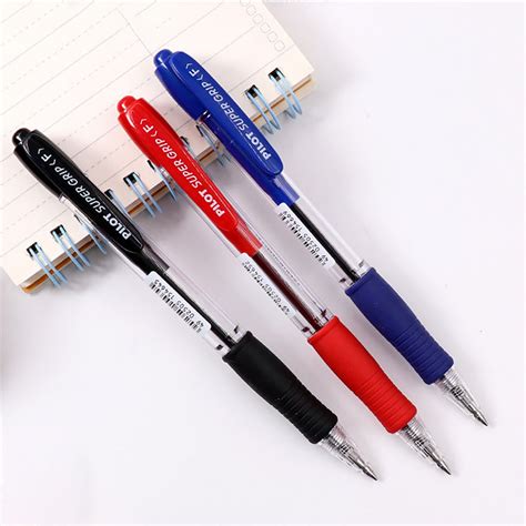 Pilot Super Grip F Retractable Ballpoint Pen 0.7mm / Pack — A Lot Mall