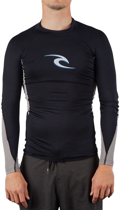 Rip Curl Wave Long Sleeve Rashguard Mens Altitude Sports