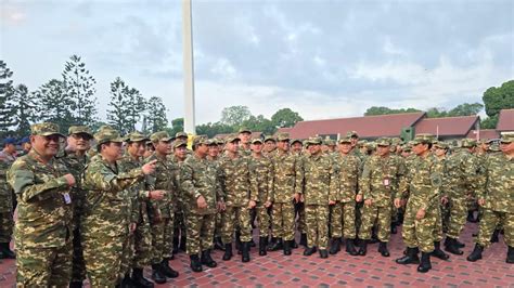 Hari Pertama Retreat Di Akmil Anggota Kabinet Merah Putih Latihan