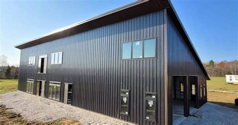 Single Slope Metal Building Barndominium Barndominium Org