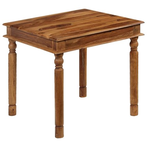 Mesa De Jantar Em Madeira De Sheesham Maci A X X Cm Boutikxl