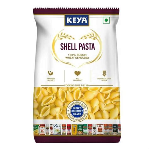 Keya Gourmet Durum Wheat Semolina Pasta Combo Shell Pasta X