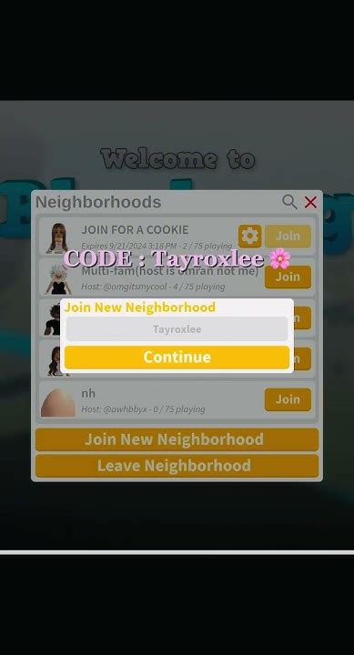 Come Join My Neighborhood 💕 Roblox Bloxburg Fypシ゚ Shorts Youtube