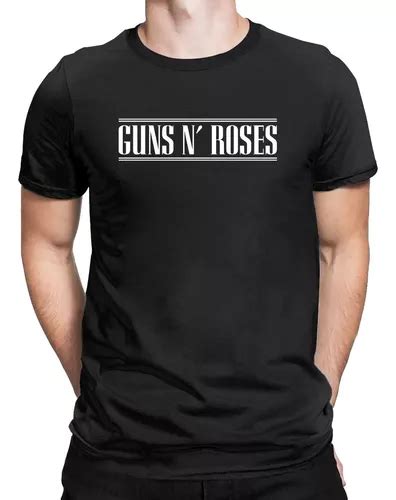 Camiseta Camisa Banda Guns N Roses Rock 100 Algodão Md2 MercadoLivre