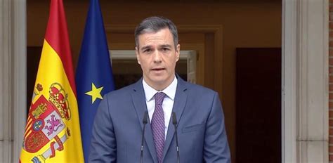 ¡pedro Sánchez Convoca Elecciones Generales Para El 23 De Julio