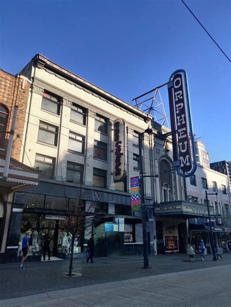 Orpheum Theatre Vancouver Bc Rarchitecture