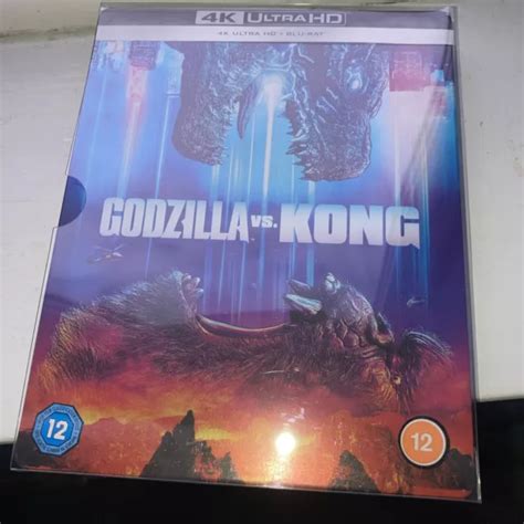 GODZILLA VS KONG 4k Ultra HD Blu Ray Steelbook EUR 33 84 PicClick IT