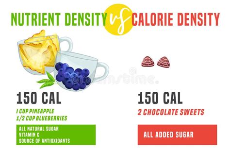 Calorie Density Poster What Calories Look Like In The Stomach