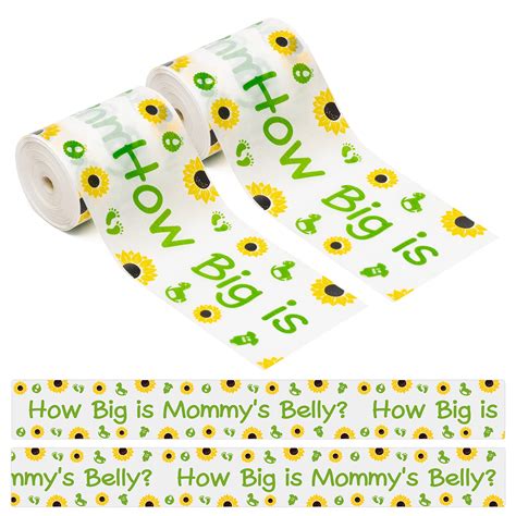 Buy Osnie Rolls Sunflower Tummy Measuring Tape Measure Pregnant Belly