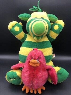 VINTAGE2002 FIMBLES FIMBO & Rare Bessie Bird soft cuddly Plush Toy Bundle £26.99 - PicClick UK