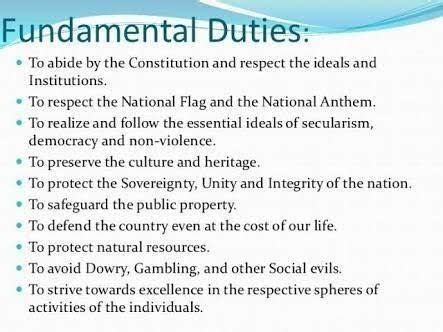 Fundamental Duties Upsc Notes Ias Bio