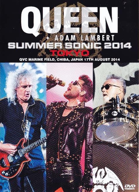 Queen Adam Lambert Summer Sonic 2014 Tokyo 2014 Dvd Discogs