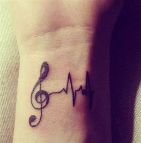 52 Music Tattoos On Wrist