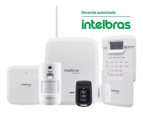 Kit Sistema De Alarme Sem Fio Contra Roubo Intelbras Amt