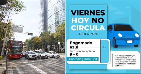 Hoy No Circula De Junio Qu Carros No Circulan Hoy Viernes En