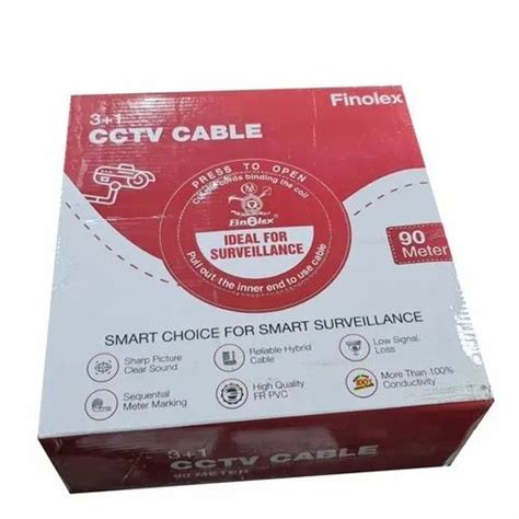 3 1 CCTV Finolex Cable Wire Size 0 5 Sqmm At 1160 Roll In New Delhi