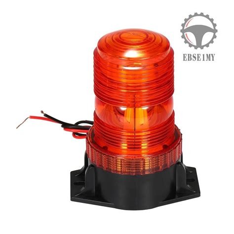 Ebsrmy Emergency Warning Light 30 LED Amber Yellow 18W Emergency