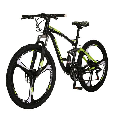 Full Suspension Mountain Bike Shimano 21 Speed Mens