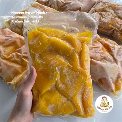 Jual Mangga Harum Manis Arumanis Premium Frozen Beku 1 Kg Shopee