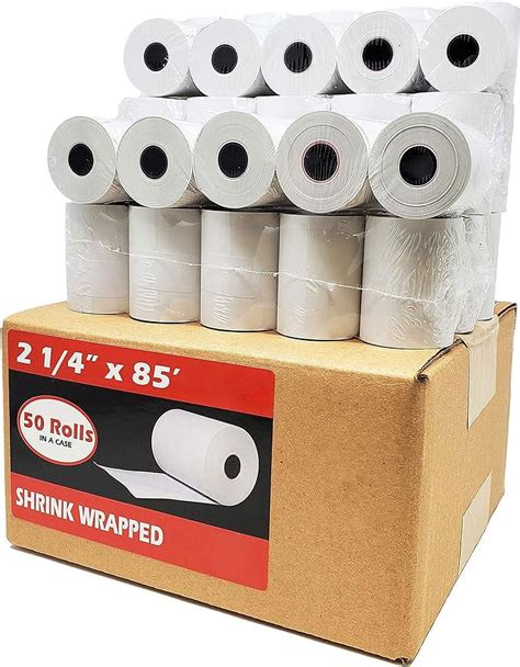 Verifone VX510 VX570 FD50 BPA Thermal Paper Rolls 2 1 4 X 85 Ft 50