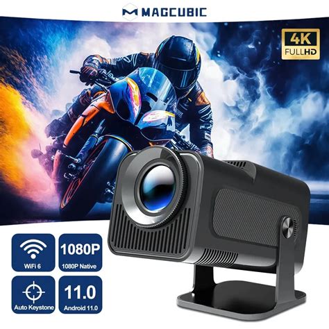 Magcubic Android 11 390ANSI HY320 Projector 4K Native 1080P Dual Wifi6