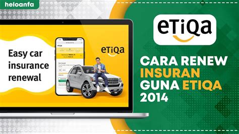 Cara Renew Takaful Atau Insurans Di Etiqa Murah Pula Tu YouTube