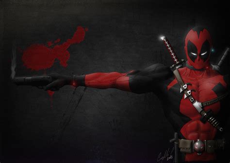 Fan Art Deadpool By Sladhe On Deviantart