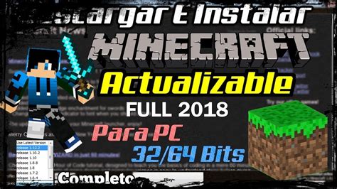 Como Descargar E Instalar Minecraft Para Pc Ultima