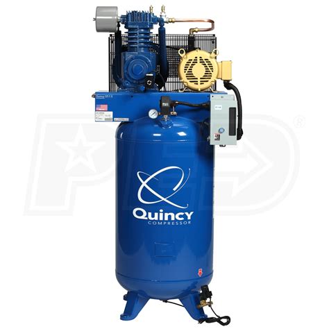 Quincy 473d80vcb46m Qt Max 75 Hp 80 Gallon Two Stage Air Compressor