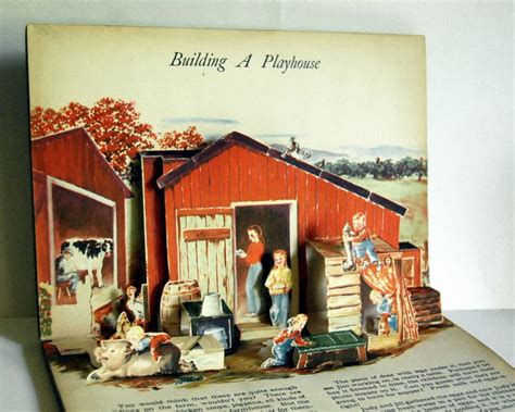 1948 Vintage Pop Up Book Jolly Jump Ups On The By Calloohcallay