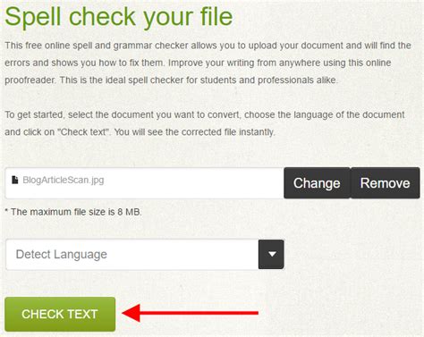 spellcheck scans images tutorial  spellcheck blog