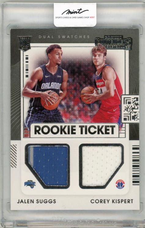 Mint Panini Contenders Jalen Suggs Corey Kispert