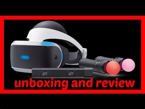 PSVR UNBOXING AND REVIEW YouTube