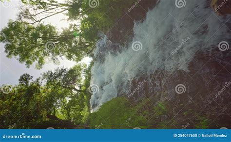 Waterfall in San Pedro Atlixco, Mexico Stock Footage - Video of remote ...