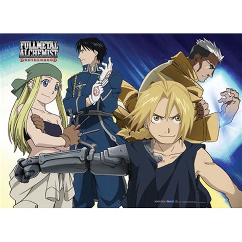 Fma Brotherhood Wallscroll