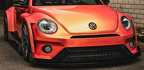 This Vw Beetle Widebody Kit Was Inspired By A Videogame Autoevolution