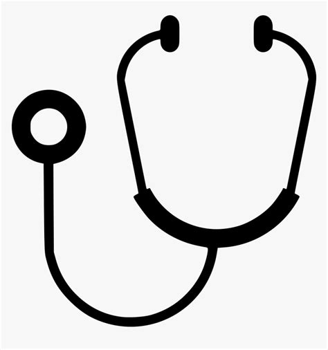 Stethoscope Outline Svg