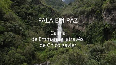 Livro Calma Psicografado por Chico Xavier Através do Espírito