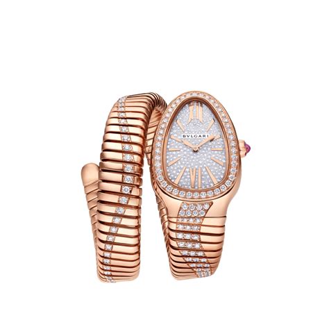 Serpenti Tubogas Watch Rose Gold 103924 Watches Bvlgari Official Store