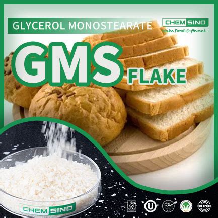 Chinese Brand Food Emulsifier Glycerin Monostearate Glycerol