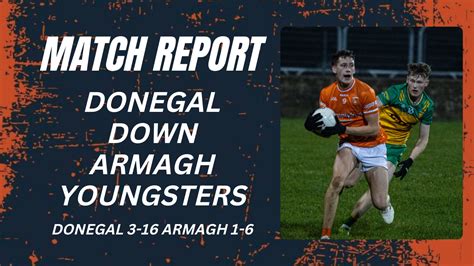 Donegal Down Armagh Youngsters The Sideline Eye