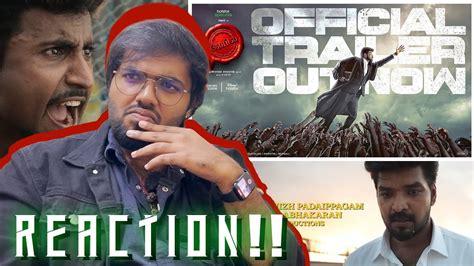 Label Official Trailer Reaction Jai Arunraja Kamaraj