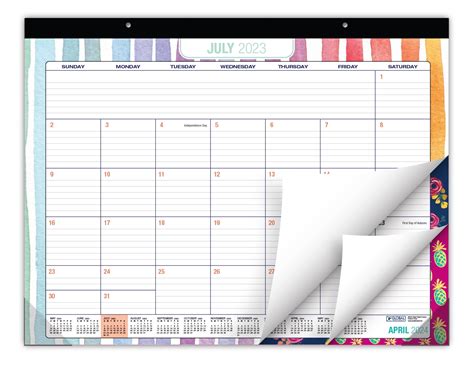 Large Desk Calendar 2024 Rodi Lorrie