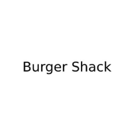 Order BURGER SHACK Porterville CA Menu Delivery Menu Prices