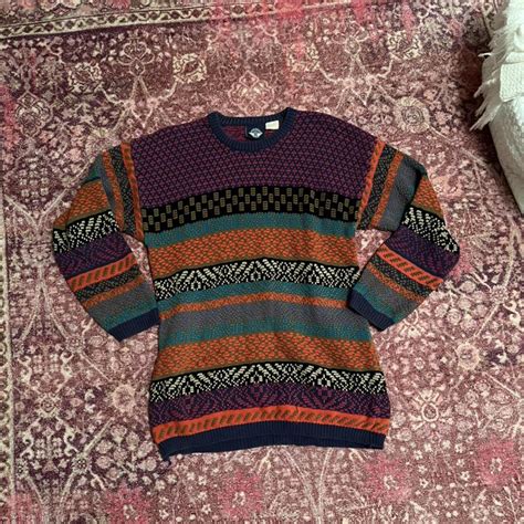 The Coolest Dockers Levis Oversized Sweater Size Depop