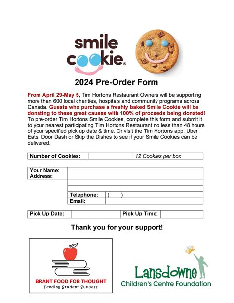 Tim Hortons Smile Cookie Weeksmiles In Action Brant Food For