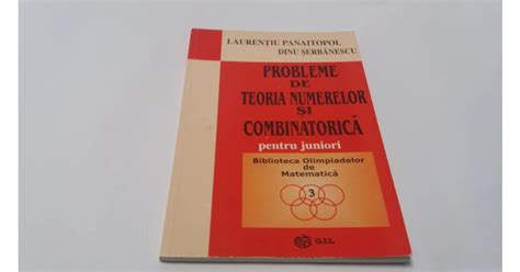 PROBLEME DE TEORIA NUMERELOR SI COMBINATORICA PENTRU JUNIORI L