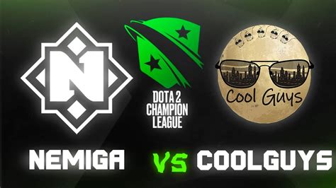 Dota Ru Coolguys Vs Nemiga Gaming Bo D Cl S Playoff